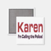 Karen Magnet (Vorderseite/Rückseite)