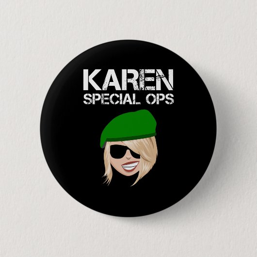 Karen Special Ops Button (Vorderseite)