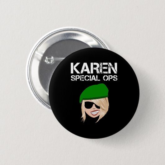 Karen Special Ops Button (Vorne & Hinten)
