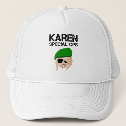 Karen Special Ops Truckerkappe (Vorderseite)