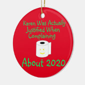 Karen war tatsächlich gerechtfertigt, als er sich  keramik ornament (Links)