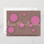 Karen Whites Kreations Postcard Postkarte (Vorne/Hinten)