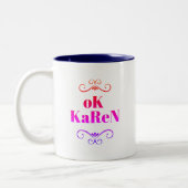 Karen Zweifarbige Tasse (Links)