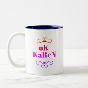 Karen Zweifarbige Tasse