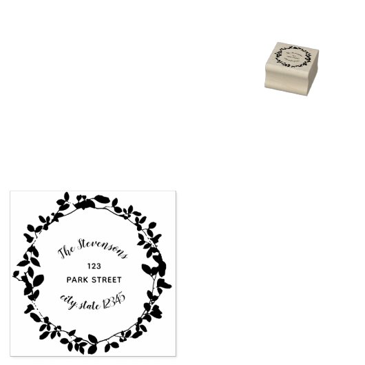 Karettadresse Gummistempel (Stempel)