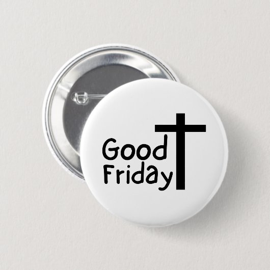 Karfreitag Button (Vorne & Hinten)