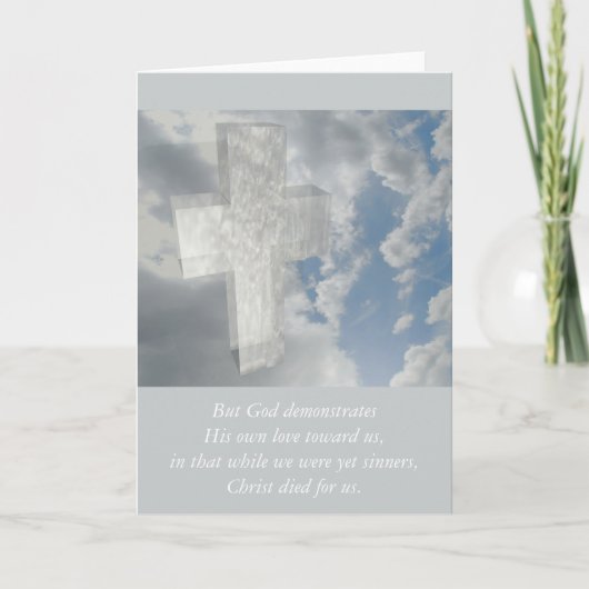 Karfreitag Feiertagskarte (Vorderseite)