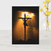 Karfreitag Karte (Gelbe Blume)