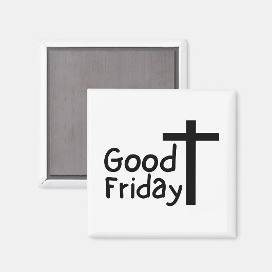 Karfreitag Magnet (Vorderseite/Rückseite)