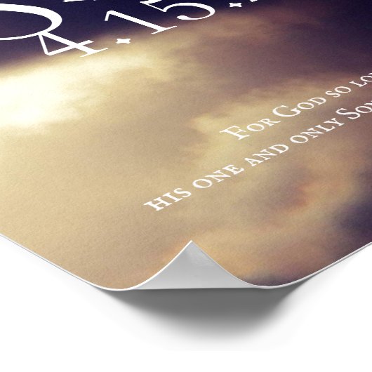 Karfreitag Poster (Ecke)