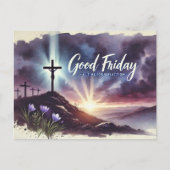Karfreitag Postkarte (Vorderseite)