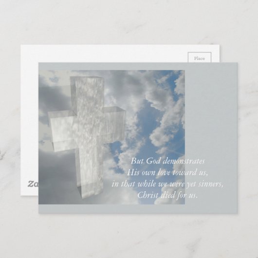 Karfreitag Postkarte (Vorne/Hinten)