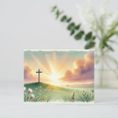 Karfreitag Postkarte (Stehend Vorderseite)