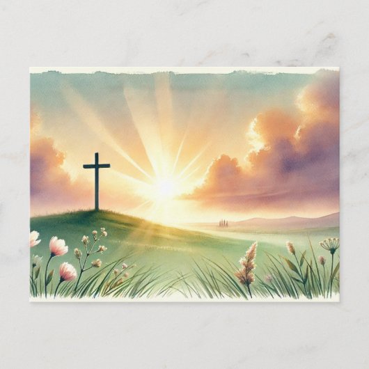 Karfreitag Postkarte (Vorderseite)