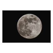 "Karfreitag" Vollmond über Saskatchewan Fotodruck (Vorne)