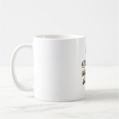 Karfreitags-Wochenend-Vibes Kaffeetasse (Links)