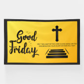 Karfreitagsbanner mit Kreuz Banner (Horizontal)