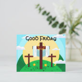 Karfreitagskarte Feiertagspostkarte (Stehend Vorderseite)