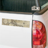 Karibik - alte Karte Autoaufkleber (Auf Lkw)