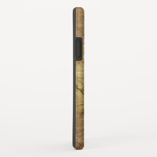 Karibik - alte Karte ... Case-Mate iPhone Hülle (Hinten/Rechts)