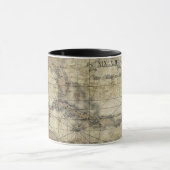 Karibik - alte Karte Tasse (Zentrum)