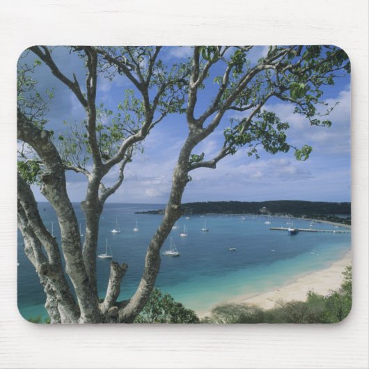 Karibik, Anguilla Island, Road Bay Harbour. Mousepad (Vorne)