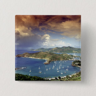 Karibik, Antigua. Button