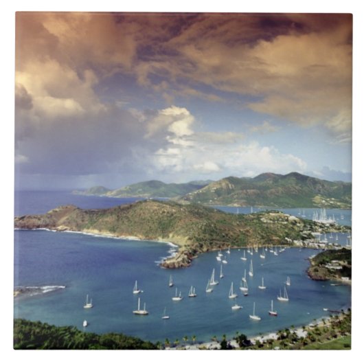 Karibik, Antigua. Fliese (Vorderseite)