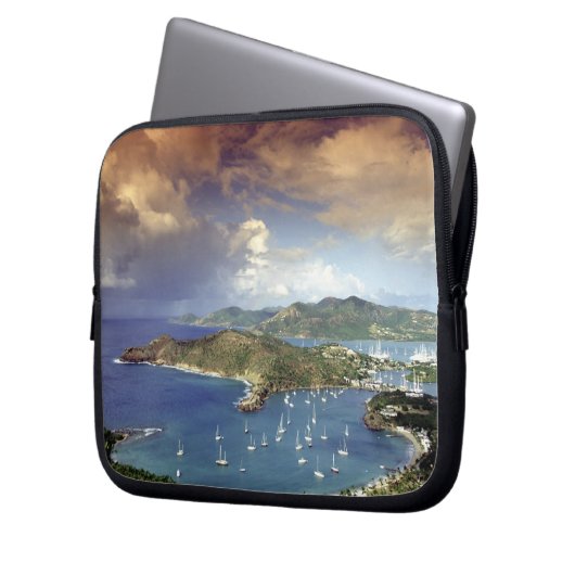 Karibik, Antigua. Laptopschutzhülle (Vorderseite Links)