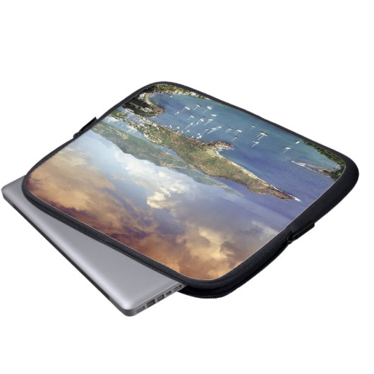 Karibik, Antigua. Laptopschutzhülle (Vorne Knopf)