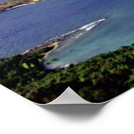 Karibik, Antigua. Poster (Ecke)