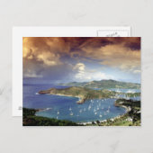 Karibik, Antigua. Postkarte (Vorne/Hinten)