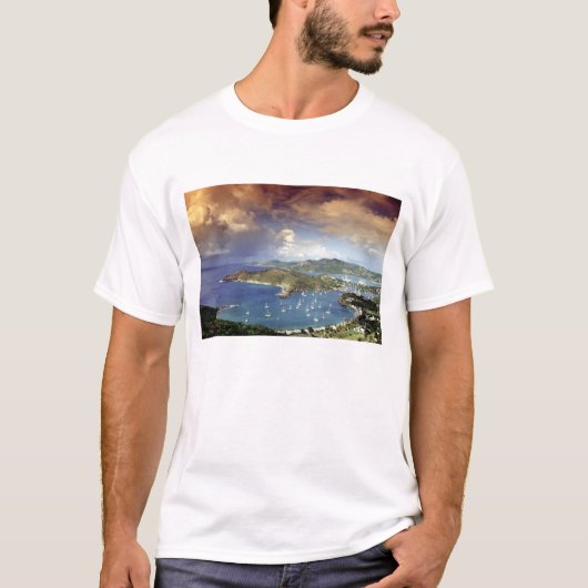 Karibik, Antigua. T-Shirt (Vorderseite)