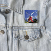 Karibik, Aruba. Alte Mühle, umgewandelt in "Mühle" Button (Beispiel)