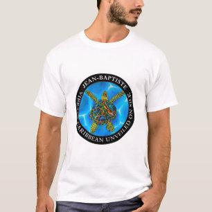 Karibik auf Seide enthüllt. - Regenbogenseeschildk T-Shirt