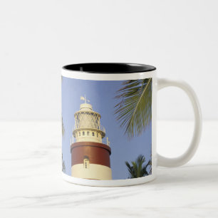 Karibik, Bahamas, Abaco, Elbow Cay. Hoffung Zweifarbige Tasse