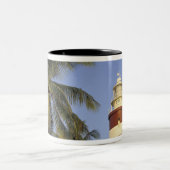 Karibik, Bahamas, Abaco, Elbow Cay. Hoffung Zweifarbige Tasse (Mittel)
