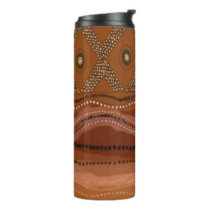 Karibik Batik - Klein Thermosbecher