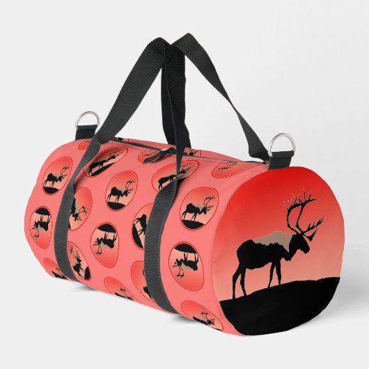 Karibik bei Sunset - Original Wildlife Art Duffle Bag (Linke Seite)