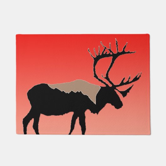Karibik bei Sunset - Original Wildlife Art Fußmatte (Vorderseite)