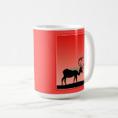 Karibik bei Sunset - Original Wildlife Art Kaffeetasse (VorderseiteRechts)