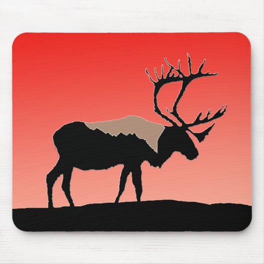 Karibik bei Sunset - Original Wildlife Art Mousepad (Vorne)