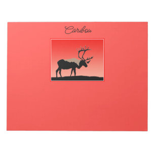 Karibik bei Sunset - Original Wildlife Art Notizblock