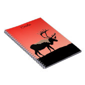 Karibik bei Sunset - Original Wildlife Art Notizblock (Rechte Seite)