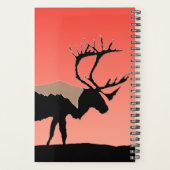 Karibik bei Sunset - Original Wildlife Art Planer (Rückseite)