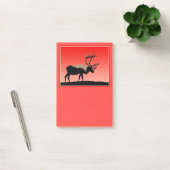 Karibik bei Sunset - Original Wildlife Art Post-it Klebezettel (Büro)