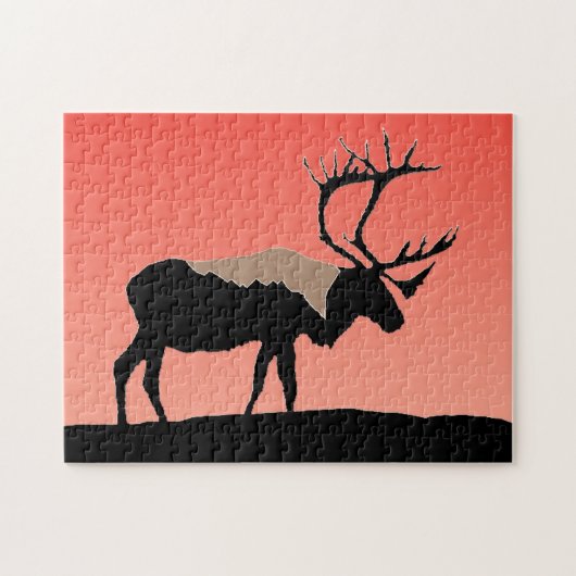 Karibik bei Sunset - Original Wildlife Art Puzzle (Horizontal)
