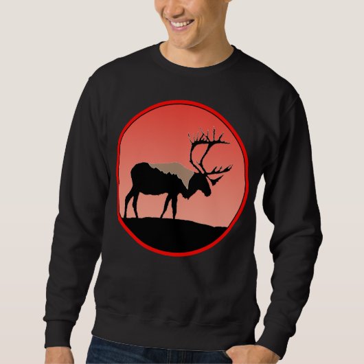 Karibik bei Sunset - Original Wildlife Art Sweatshirt (Vorderseite)