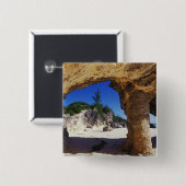 Karibik, Bermuda, Tucker's Town.Natur Button (Vorne & Hinten)
