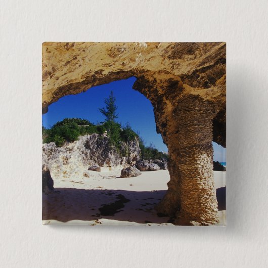 Karibik, Bermuda, Tucker's Town.Natur Button (Vorderseite)